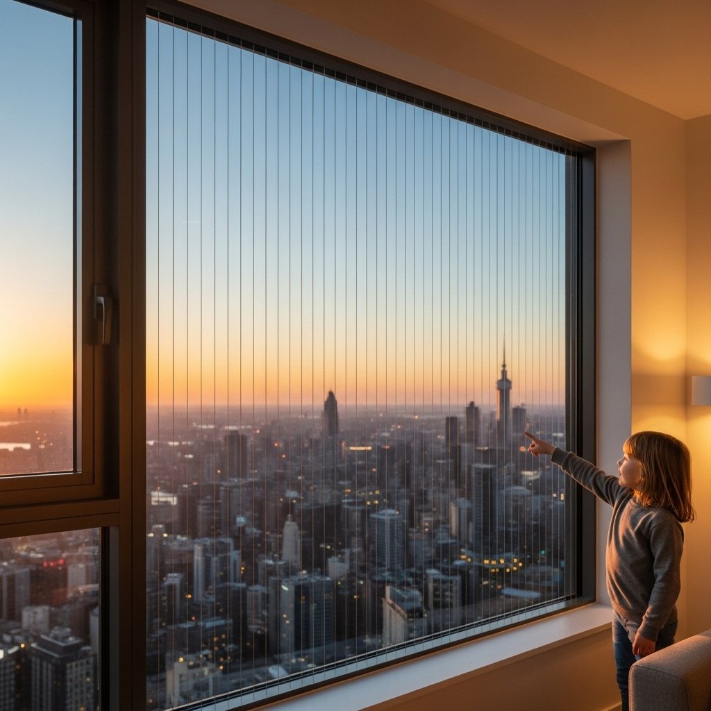 Invisible Grill Window